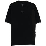 T-shirt con logo e dettaglio in nero Oakley - uomo 