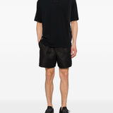 T-shirt con logo e dettaglio in nero Oakley - uomo 