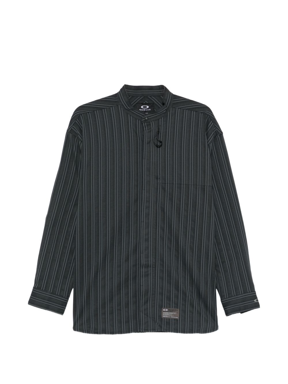 Camicia a righe verticali in grigio Oakley - uomo 
