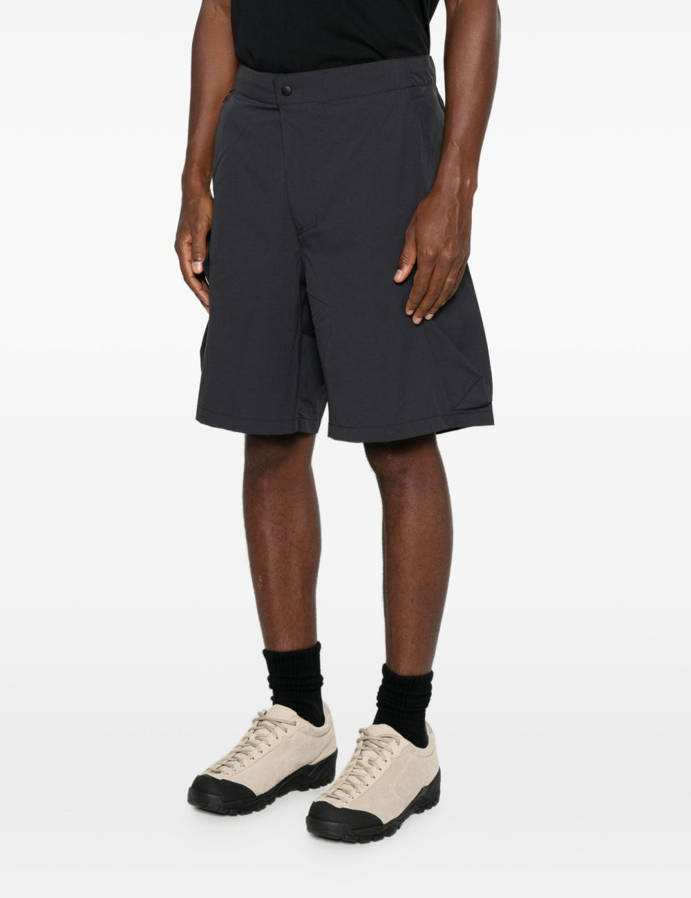 Shorts cargo con log in grigio Oakley - uomo 