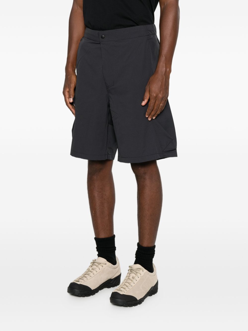 Shorts cargo con log in grigio Oakley - uomo 
