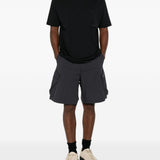Shorts cargo con log in grigio Oakley - uomo 