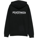 Felpa con stampa slogan in nero Oamc peacemaker - uomo 
