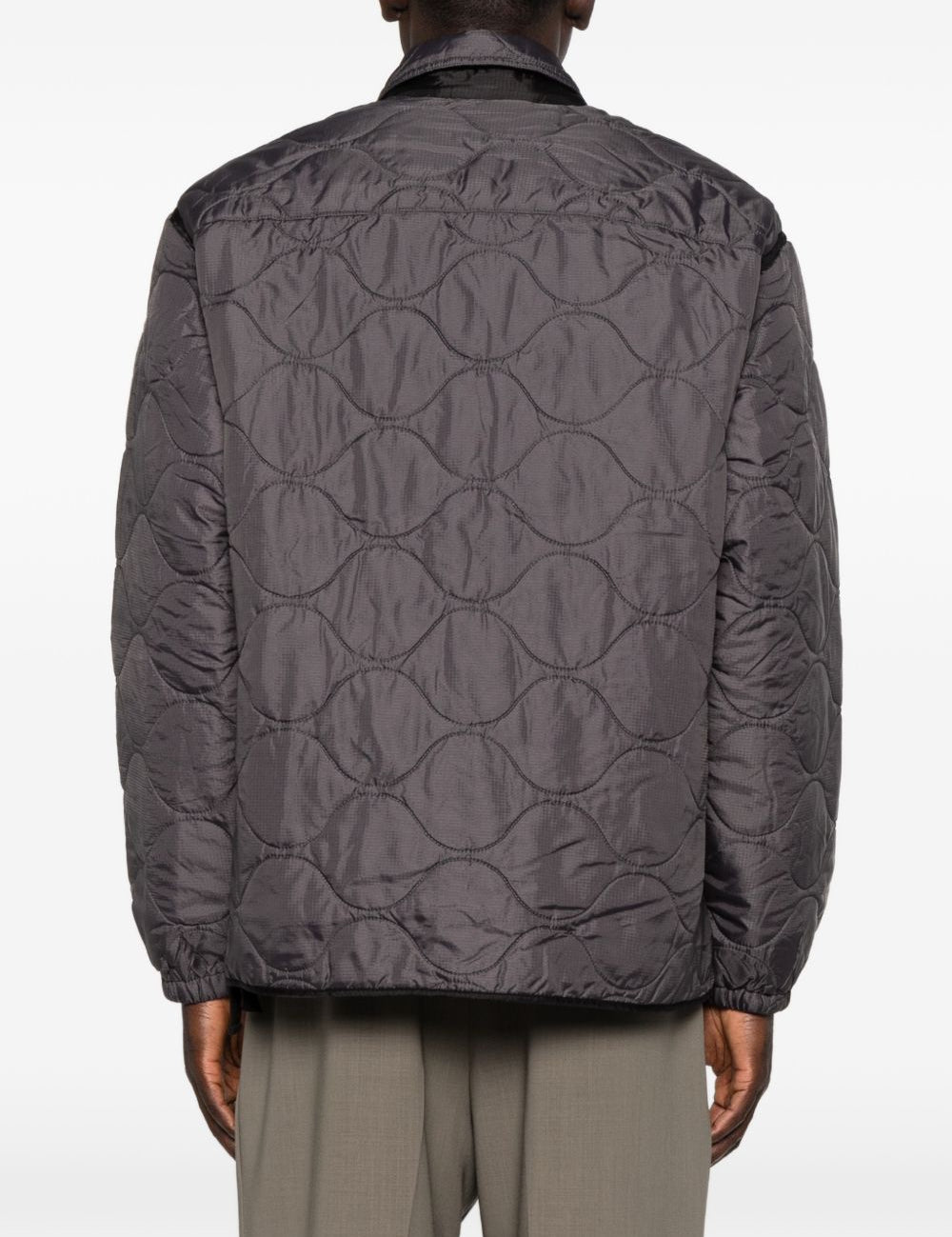 Giacca trapuntata in nero Oamc peacemaker - uomo 