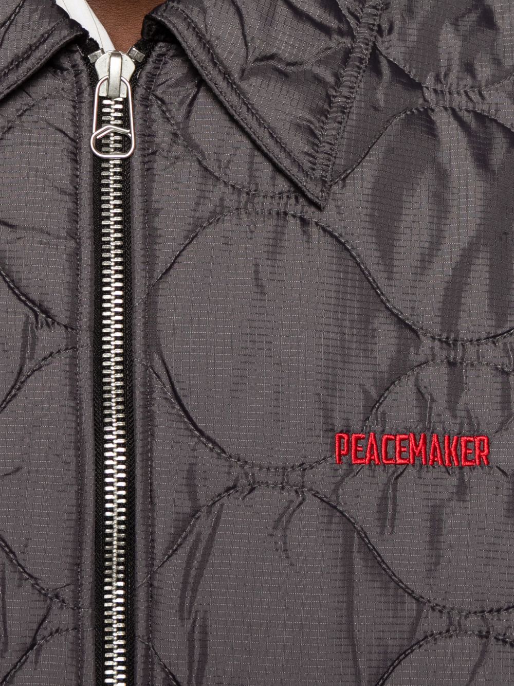 Giacca trapuntata in nero Oamc peacemaker - uomo 