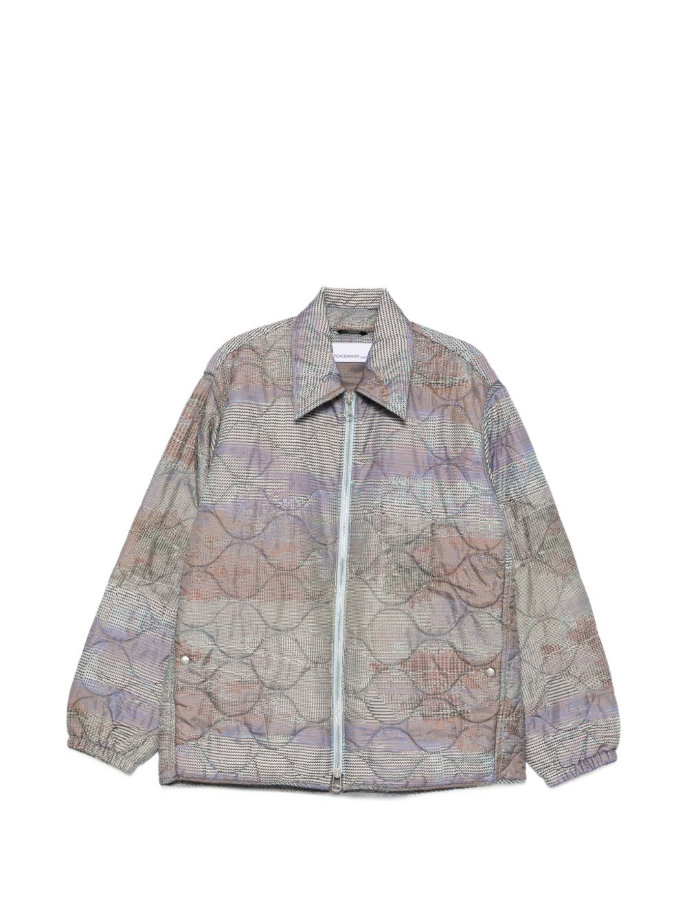 Giacca trapuntata in multicolore Oamc peacemaker - uomo 