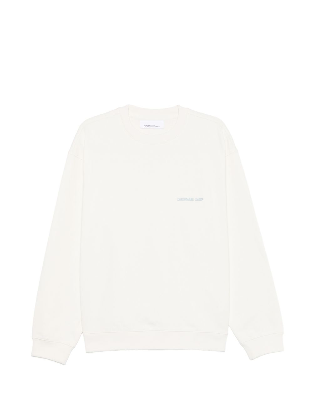 Felpa a maniche lunghe in beige Oamc peacemaker - uomo 