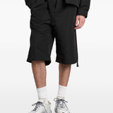 Pantaloncini con cintura e tasche con zip in nero Oamc peacemaker - uomo 