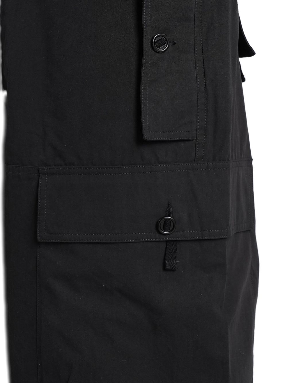 Pantaloncini cargo con coulisse in nero Oamc peacemaker - uomo 