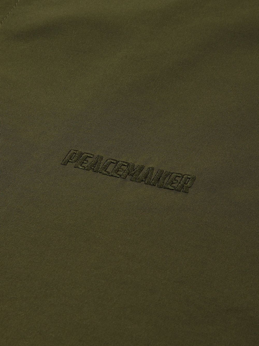 Camicia con grafica in verde Oamc peacemaker - uomo 