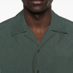 Camicia a maniche corte in verde Oamc peacemaker - uomo 