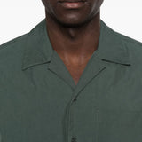 Camicia a maniche corte in verde Oamc peacemaker - uomo 