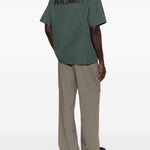 Camicia a maniche corte in verde Oamc peacemaker - uomo 