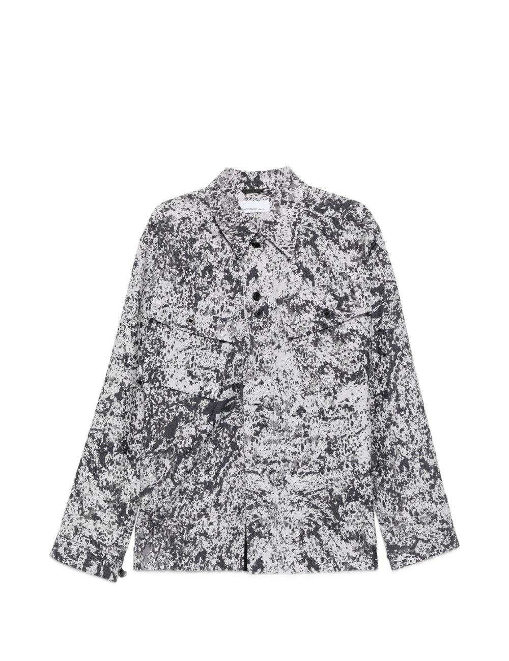 Giacca-camicia a maniche lunghe  in multicolore Oamc peacemaker - uomo 