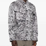 Giacca-camicia a maniche lunghe  in multicolore Oamc peacemaker - uomo 