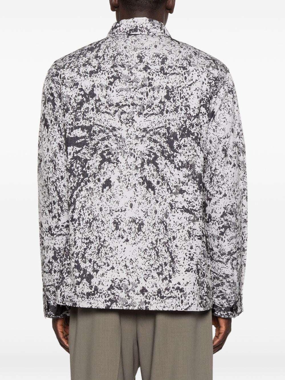 Giacca-camicia a maniche lunghe  in multicolore Oamc peacemaker - uomo 