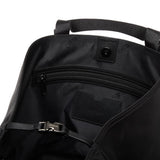 Borsa con logo in nero off white - unisex 