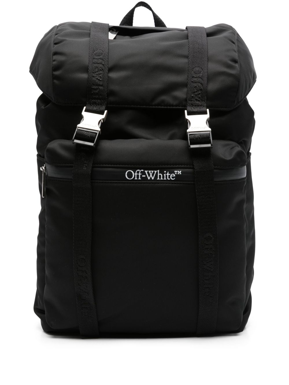 Zaino con stampa in nero Off white - unisex 