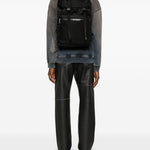 Zaino con stampa in nero Off white - unisex 