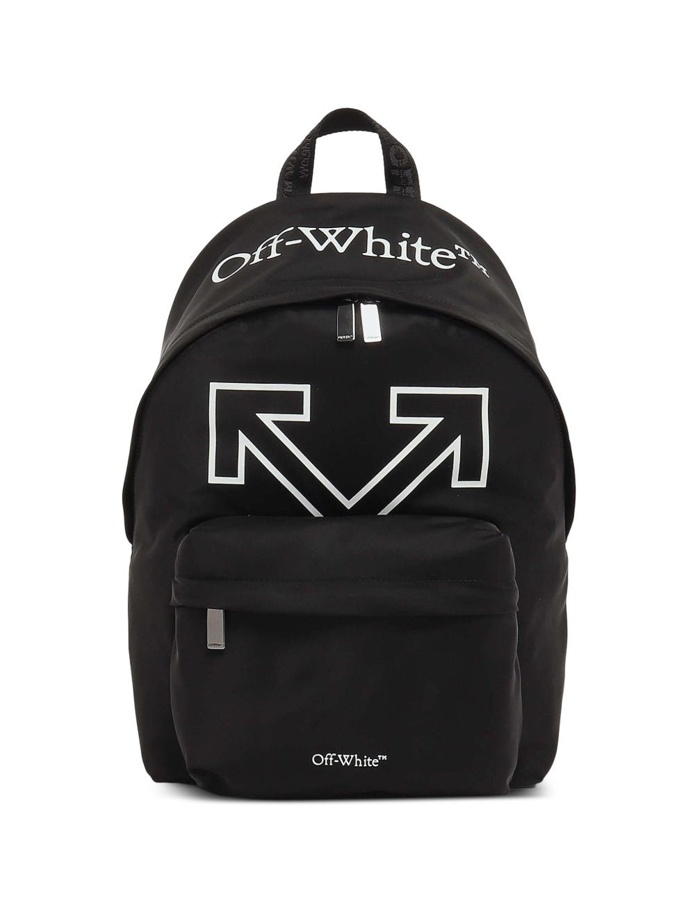 Zaino con stampa in nero Off white - unisex 
