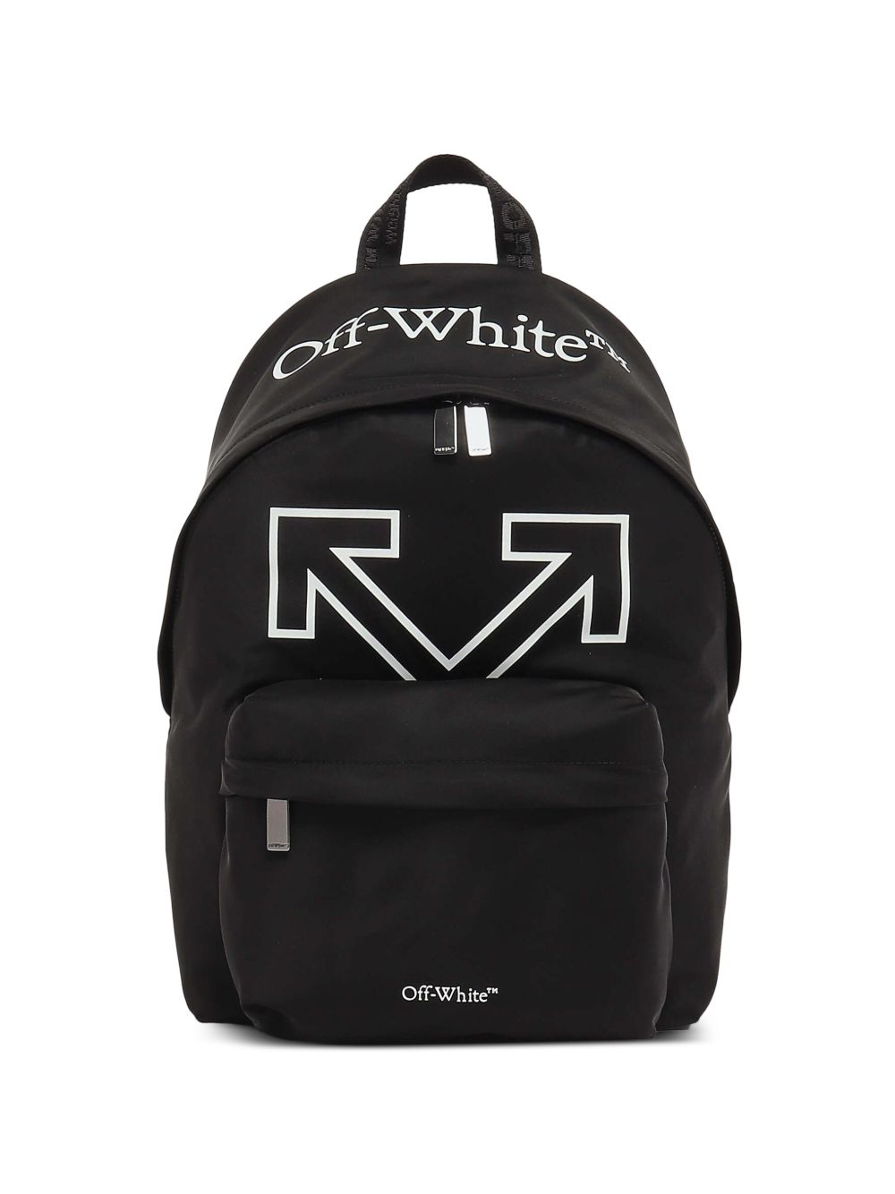 Zaino con stampa in nero Off white - unisex 