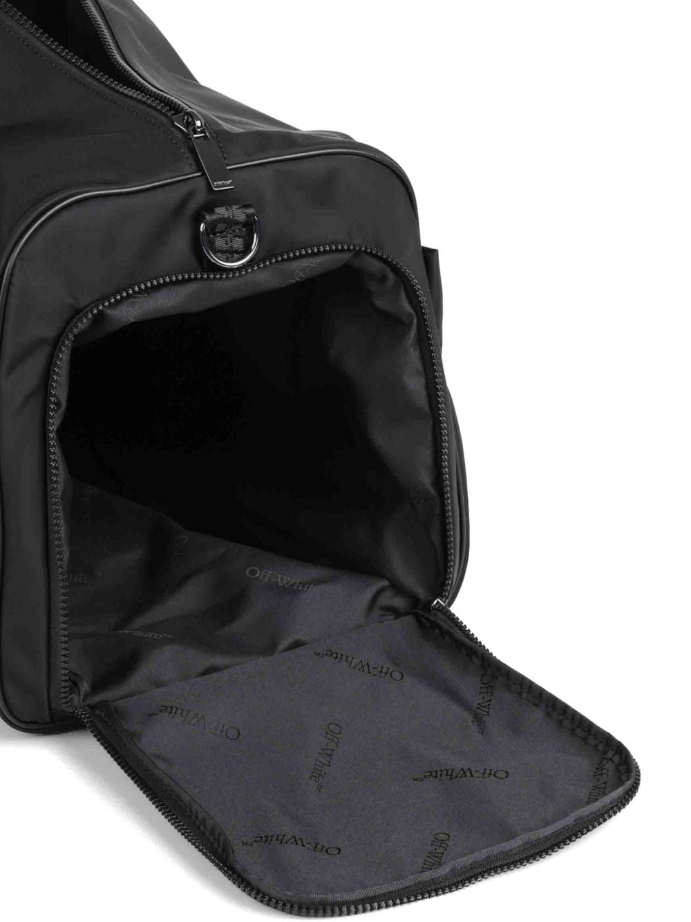 Borsa da palestra heritage in nero Off white - unisex 