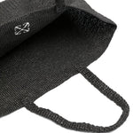 Borsa intrecciata everything inside in nero Off white - donna 