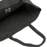 Borsa intrecciata everything inside in nero Off white - donna 