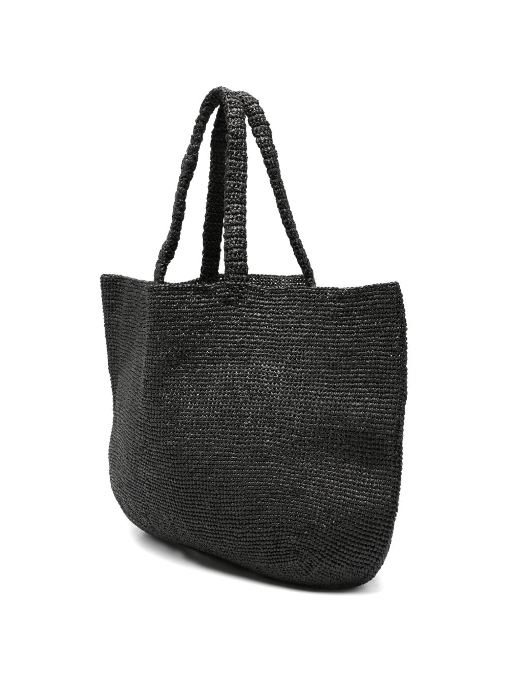Borsa intrecciata everything inside in nero Off white - donna 