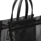 Borsa tote Market S con logo in nero OFF WHITE - UNISEX 