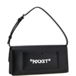 Borsa a spalla Jitney 1.0 in nero OFF WHITE - DONNA 