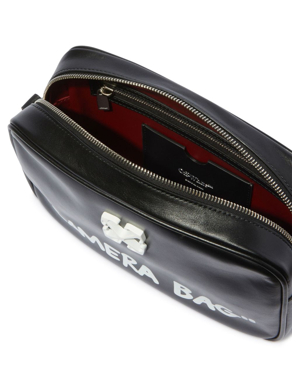 Borsa jitney in nero Off white - unisex 
