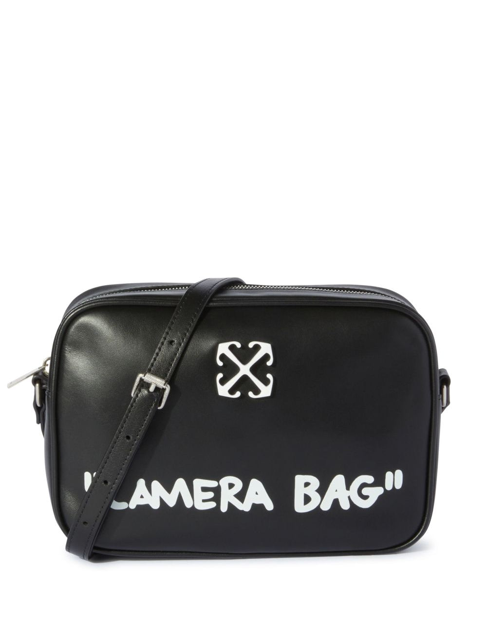 Borsa jitney in nero Off white - unisex 
