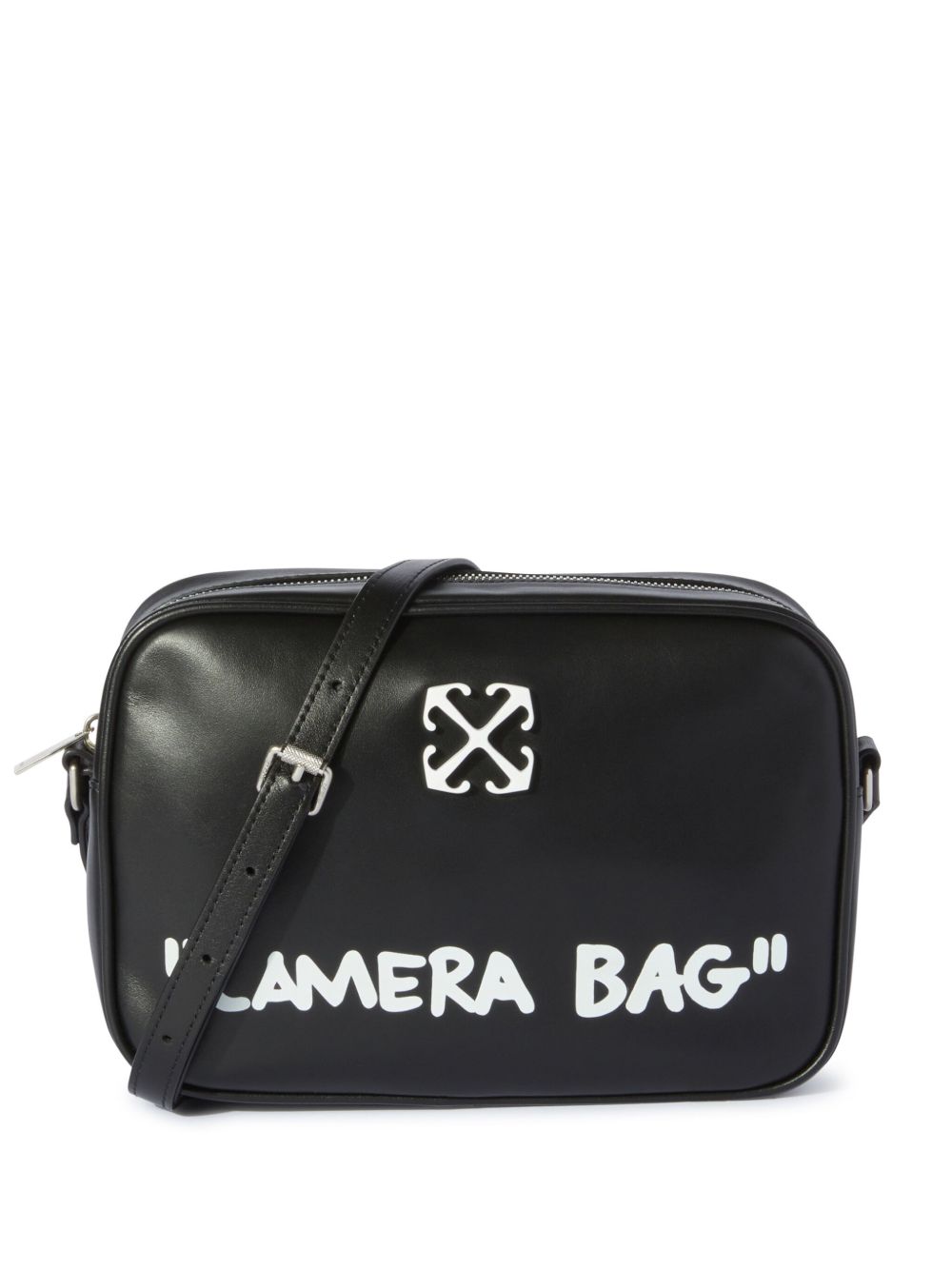 Borsa jitney in nero Off white - unisex 