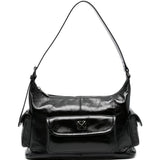 BORSA A SPALLA DUMBO B IN NERO OFF-WHITE - WOMEN 