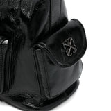 BORSA A SPALLA DUMBO B IN NERO OFF-WHITE - WOMEN 