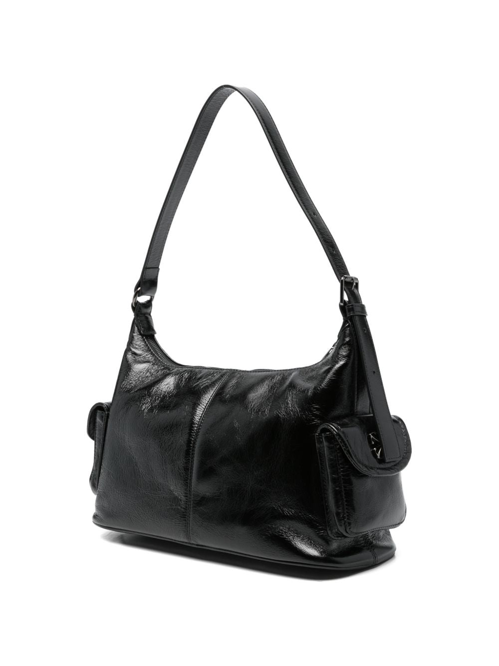 BORSA A SPALLA DUMBO B IN NERO OFF-WHITE - WOMEN 