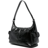 BORSA A SPALLA DUMBO B IN NERO OFF-WHITE - WOMEN 