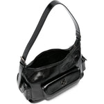 BORSA A SPALLA DUMBO B IN NERO OFF-WHITE - WOMEN 