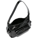 BORSA A SPALLA DUMBO B IN NERO OFF-WHITE - WOMEN 