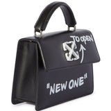 Borsa a mano Jitney Baby Quote in nero OFF WHITE - DONNA 