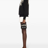 Borsa a mano Jitney Baby Quote in nero OFF WHITE - DONNA 