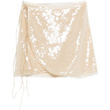 Minigonna con nodo in beige Oséree - donna 