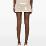 Minigonna con nodo in beige Oséree - donna 
