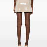 Minigonna con nodo in beige Oséree - donna 