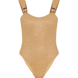 Costume da bagno con anelli decorativi in oro Oséree - donna 