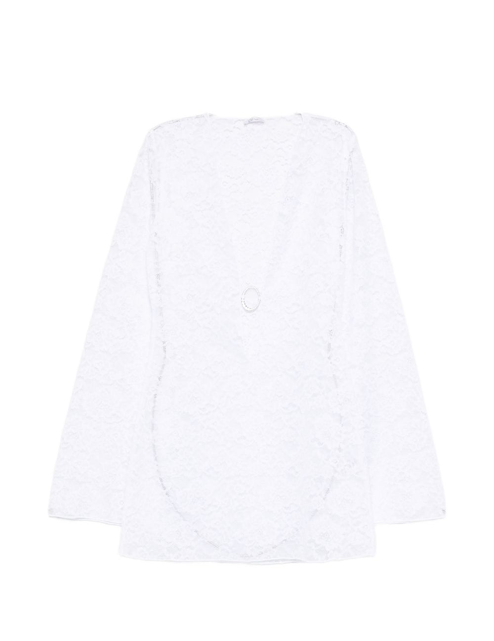 Abito da spiaggia in pizzo in bianco Oséree - donna 