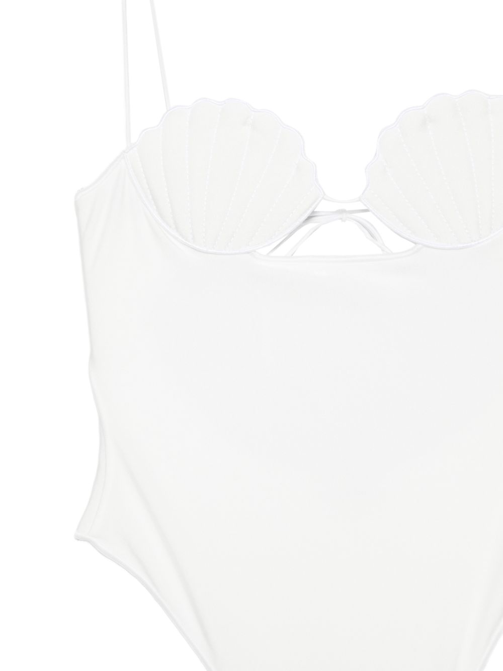 Costume da sposa shell in bianco Oséree - donna 