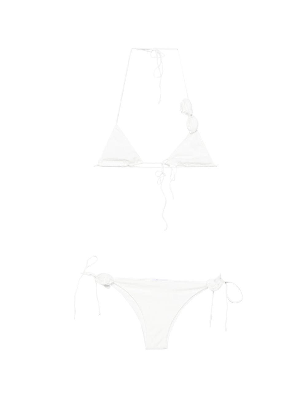 Completo bikini rosa da sposa in bianco Oséree - donna 