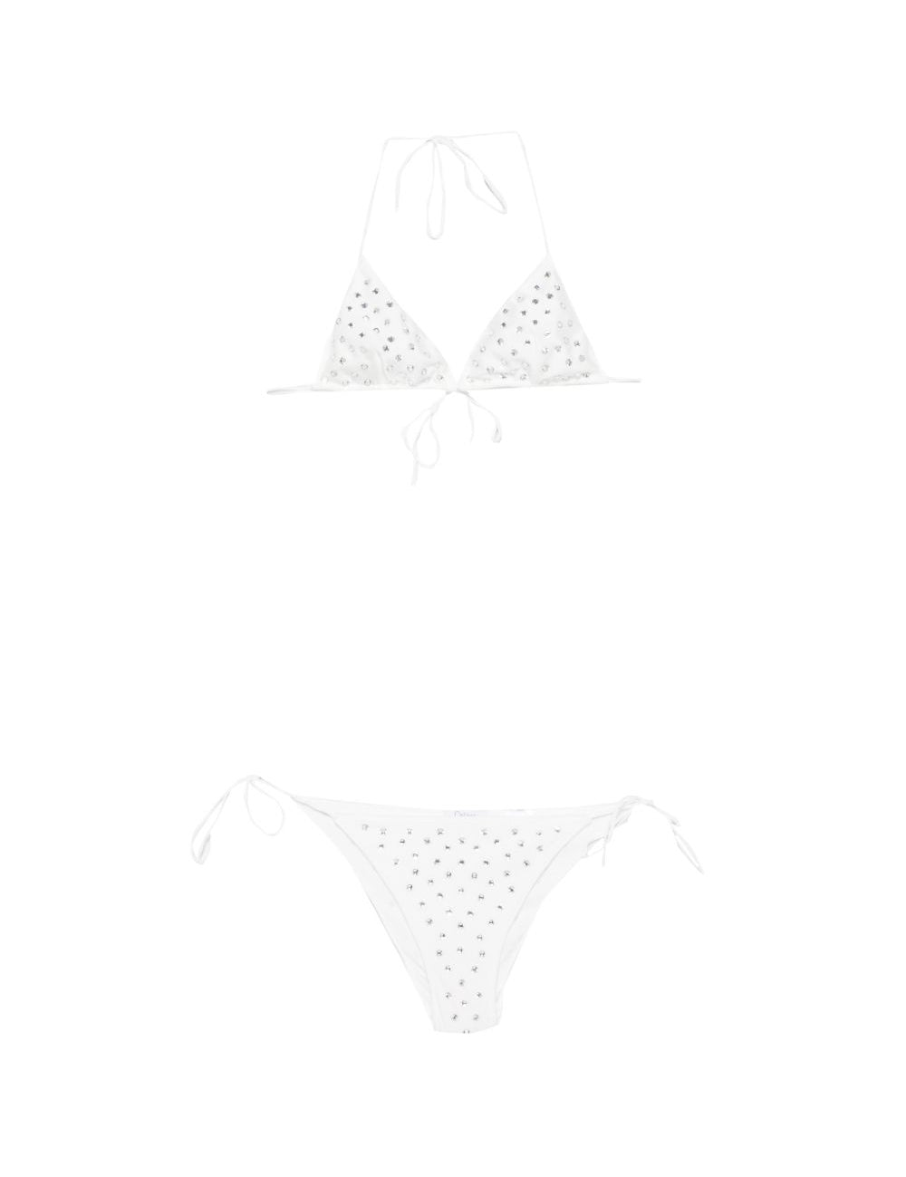 Bikini decorato con cristalli in bianco Oséree - donna 